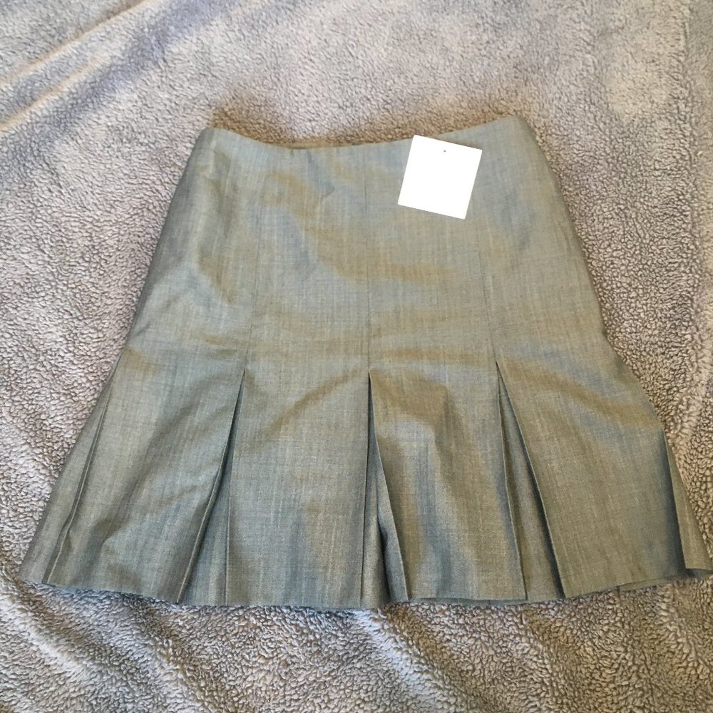 Barbara Bui gray pleated skirt, size 38